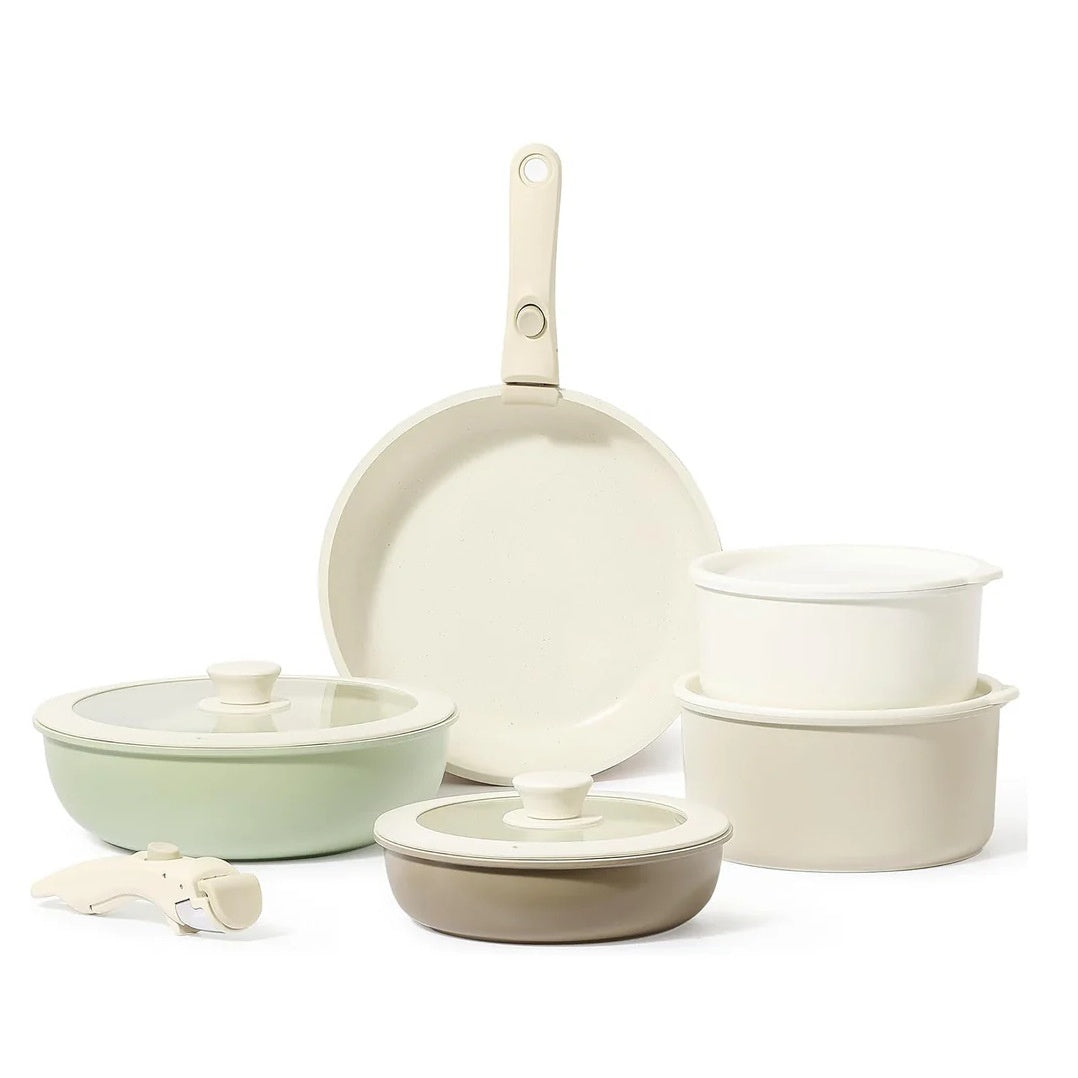 Removable Handle Pot Home Use Set