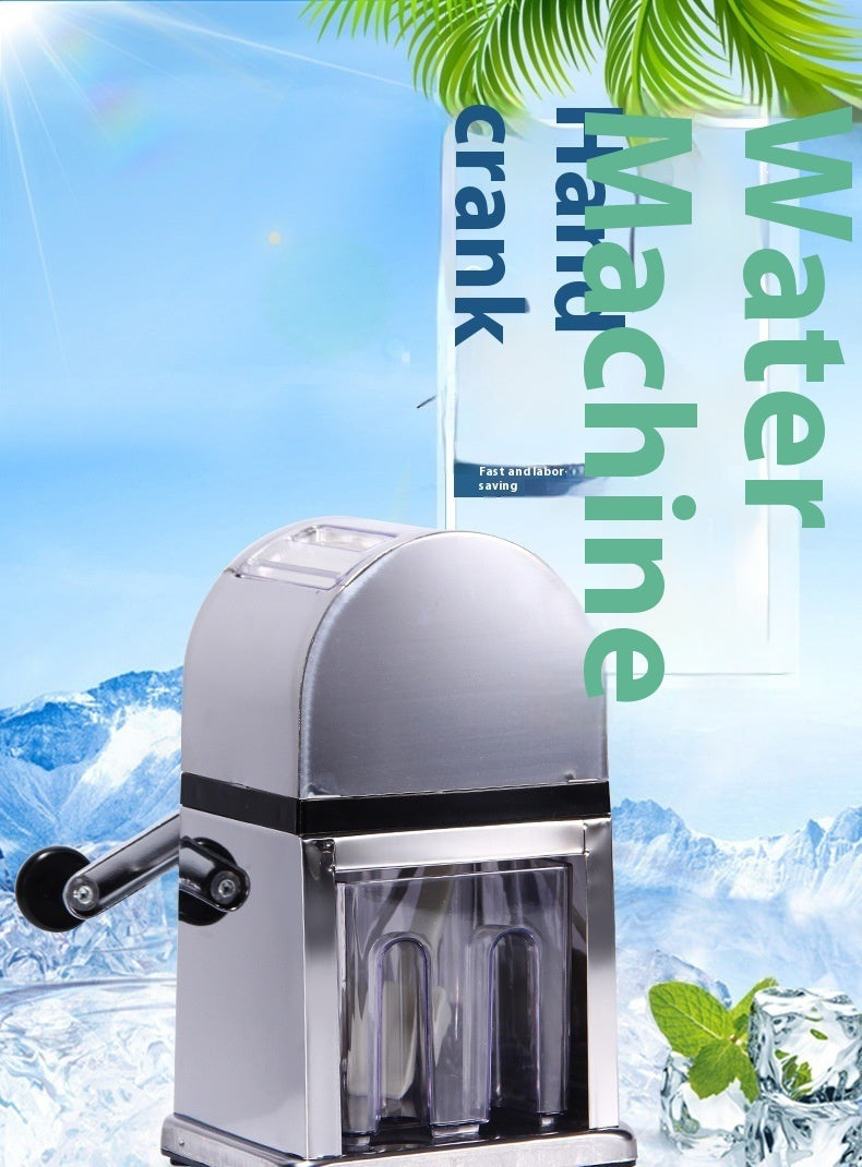 Stainless Steel Household Hand-cranking Ice Breaker Mini