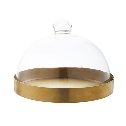 European-style Transparent Glass Cake Cover