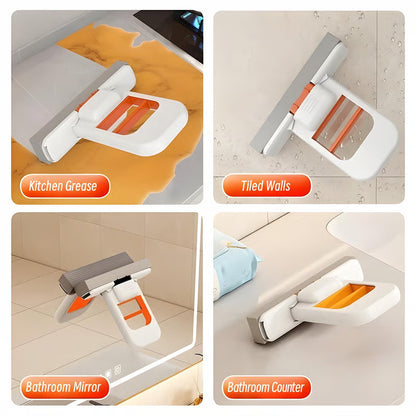 Mini Foldable Desktop Mop – Mop for Wet & Dry