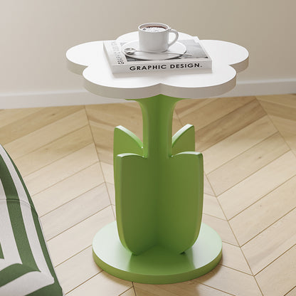 Small Fresh Cream Style Decorative Coffee Table Landing