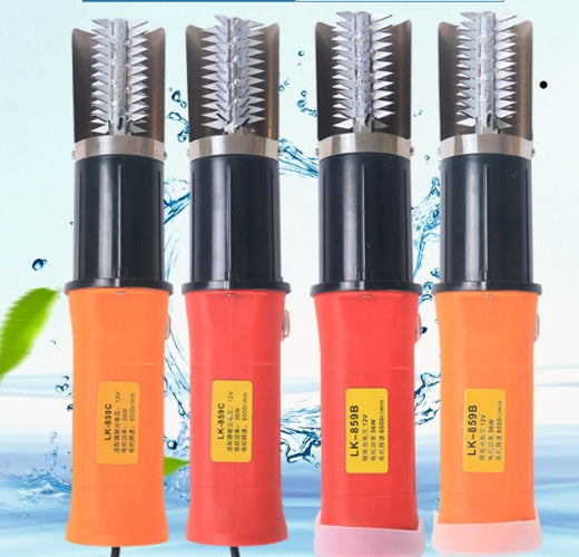 Electric Fish Skin Deslagger Fishscale Scraper Seafood Tools