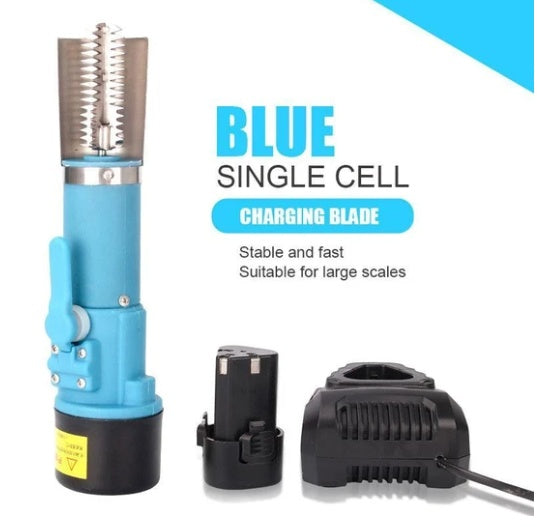 Electric Fish Skin Deslagger Fishscale Scraper Seafood Tools