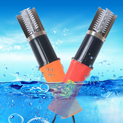 Electric Fish Skin Deslagger Fishscale Scraper Seafood Tools