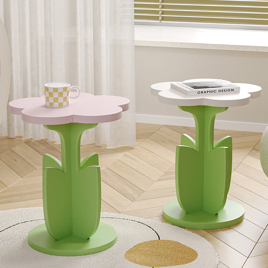 Small Fresh Cream Style Decorative Coffee Table Landing