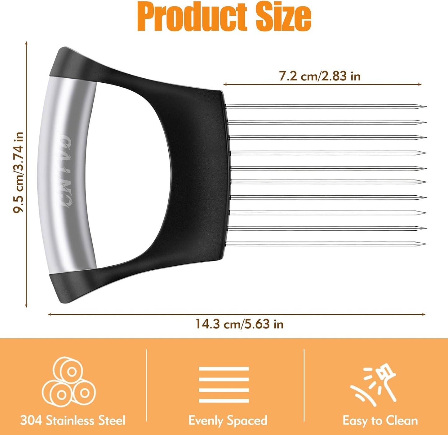 Multipurpose Stainless Steel Slicer