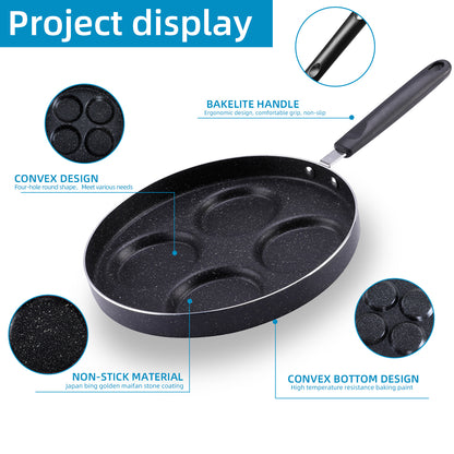 Fried Egg Magic Pot Seven Hole Omelette Pot Household