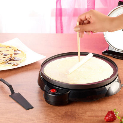 No smoking and non stick pan of pancake machine