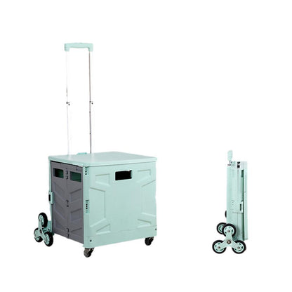 Outdoor Picnic Wheeled Outdoor Picnic Cart Home Supermarket Shopping Small Trailer