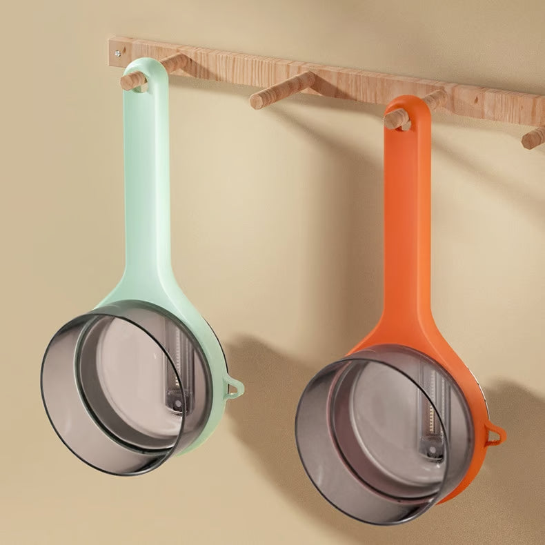 Double-sided Stainless Steel Blade Peeling Knife With Storage Boxs