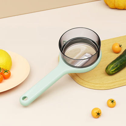 Double-sided Stainless Steel Blade Peeling Knife With Storage Boxs